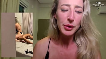 Preview 3 of 300 Porn Wap - CORNO ficou ESPIANDO enquanto eu METIA na ESPOSA com FOR&Ccedil_A na CAMA do CASAL!