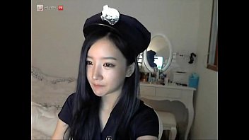 Preview 1 of Hd Vinex Full Long Movies - Korean Police Cosplay on cam