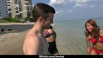 Preview 2 of The Climax Of A Girl - Amateur hottie takes cash for public sex 25