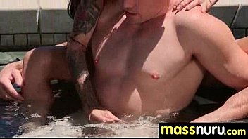Preview 4 of Xx Sex Store - Nuru Massage Ends with a Hot Shower Fuck
