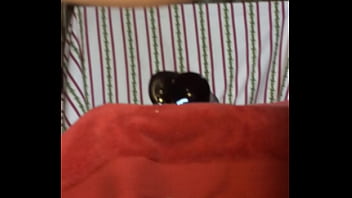 Preview 1 of Hairyr Creampie - me riding my big black dildo