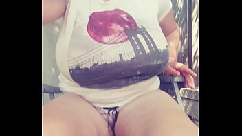 Preview 1 of Drunk Mom Seduce Anal - En tanga caminando