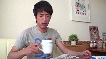 Preview 1 of Cuckold Cums Inside - Chieri Matsunaga loves it deep in her hairy vagina