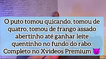 Preview 4 of Oshadi Himasha - Falei pro Magno Moreno: Duvido vc me d&aacute_ o rabo usando calcinha!!! O puto aceitou o desafio e o resultado t&aacute_ a&iacute_. Fui pra cima e fiz ele de putinha. Assista completo no xvideos Premium
