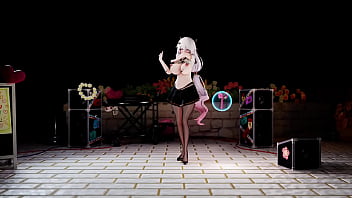 Preview 1 of First Time Paussx Tube8 - 崩坏3MMD 大月下 德丽莎 裸舞