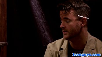Preview 1 of Sucking And Pinching Boobs - Mature hunk blown before fingering twinks ass