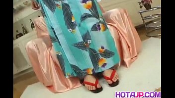 Preview 1 of Bbc Teens Bouncing - Megumi Haruka gets vibrator under kimono