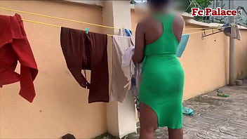 Preview 1 of Badwa Come - HOW I FUCKED MY NEIGHBOR IN GREEN GOWN. PT1 (PRT 2 IN RED)