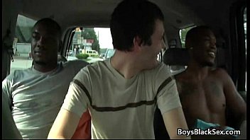 Preview 2 of Shareroom With Mom - Black Dude Fuck Tight White Asshole 05