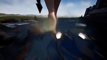 Preview 4 of Black Piarson - Giantess Violet crushes and eats tinies