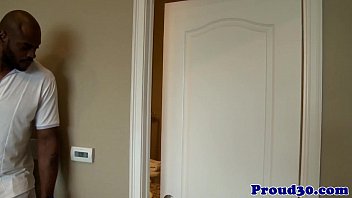 Preview 2 of Malay Glass - Black dilf assfucking tight white butt