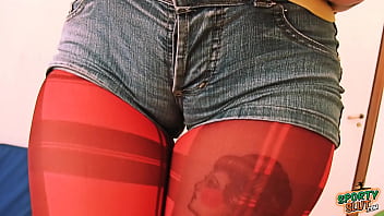 Preview 2 of Torbe Hermanas Lomama - Teen Has Huge Cameltoe in Tight Jeans! Plus,  Big-Round-Ass!