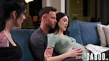 Preview 2 of Smallest School Xxx 1080 Hq - Pregnant Couples Depraved Cravings Anna de Ville,  Seth Gamble,  Charlotte Sins