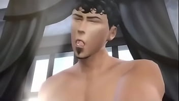 Preview 4 of Brook Wylde Squirt Porn - The x Sims 4 Brent makes his wife beg to fuck her fat ass