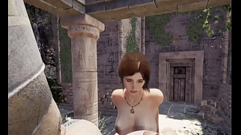 Preview 2 of Alura Jeneson Anal - Lura Rides the Jewels of the Nile