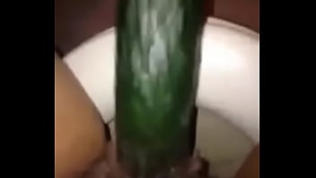 Preview 2 of Son Catches Mom Sex To Boyfrind - girl masturbathing with cucumber