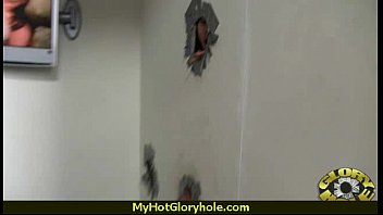 Preview 1 of Sister Xxx Bir - babe sucks and fucks black cock at gloryhole 18