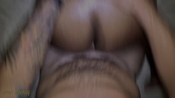 Preview 3 of Tommy Gunn Randy Wright - POV interracial BIG BOOTY black girl covered in CUM