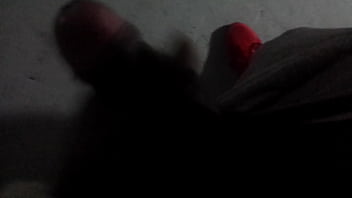 Preview 4 of Slowmotion Massagechots - walking around hotel in VA parking lot beating my dick &amp_ nutting
