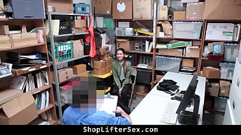 Preview 1 of Amber Ass - Anything Lp Officer Threatened Was Taken with Open Arms - Shopliftersex