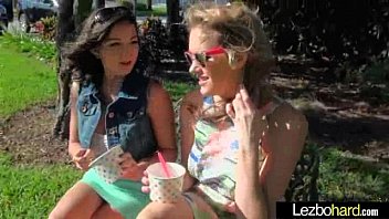 Preview 1 of Tight Young Perky Blonde - Love Sex Scene With Horny Teen Lesbians video-19