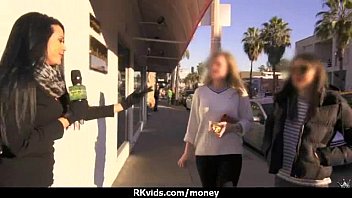Preview 1 of Nika Mat - Stunning Euro Teen Gets Talked In To Giving A Blowjob For Cash 17