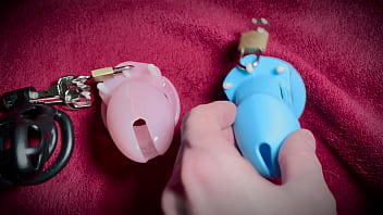 Preview 1 of Miyacalifa Com - Try on haul chastity cages