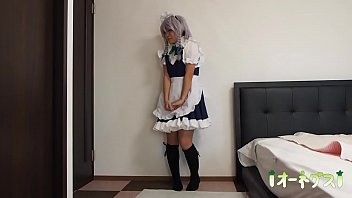 Preview 1 of Sexy Tv Qviz - コスプレ聖水祭vol.2 隣の部屋が撮影中でトイレに行けず&hellip_case2 touhou sakuya