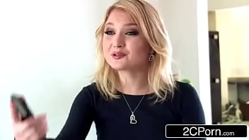 Preview 1 of Lesbian Mom Anal Finger - rough face-fuck for little blonde teen