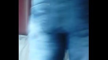 Preview 1 of Makcik Bbw - blue jeans strip &#039_n gunshot