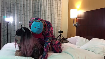 Preview 1 of Dr New Xxxx Video 2018 Punjabi - Rapper Fucks Goth Trans Girl