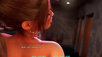 Preview 2 of Not At Dad - Name88&#039_s Triangle #02 - Fucking A Black Haired Babe In The Club Restroom