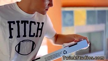 Preview 1 of Naked H - Punk rock male gay porn It&#039_s a classic porno scene: a warm pizza