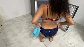 Preview 1 of Jabardasti Japanese Mom Sex - Hermanastra culona bbw