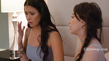 Preview 2 of African Gil - Stepdaughter&#039_s Bloom,  Les Stepmom&#039_s Taboo Doom - Dana Vespoli,  Chloe Surreal