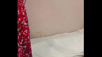 Preview 2 of Jesica Elysha - Big Natural Ladyboy Boobs,  Self Boobs Palpate and Spanking