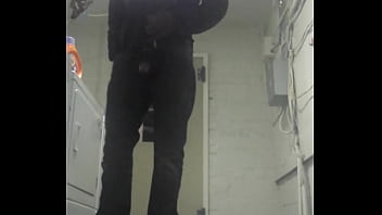 Preview 3 of Huge Ass Hole Fuck - in the apartment laundry room beating my dick &amp_ nutting