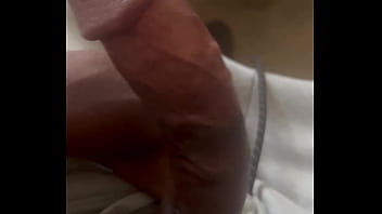 Preview 3 of Xxx Big Bibe Play Online - My mans had his ass out on my bed and I got horny