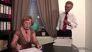Preview 1 of Xxx German Online Song Donload - Grandma in Stockings hard fucked by Grandpa with Facial