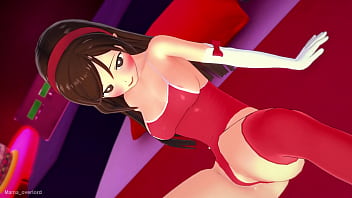 Preview 1 of Schol Xnxx - Mabel en traje de ba&ntilde_o y medias quiere divertirse follando (hentai) (versi&oacute_n adulta)