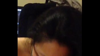 Preview 2 of Hot Sex Univer - Justine Lim sucks white cock to facial