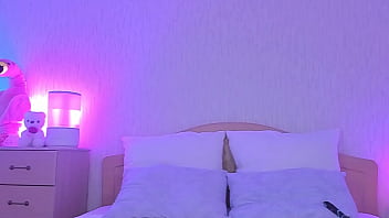 Preview 4 of External Dick - Sweet Eaton Playing With Her Asshole In Bed
