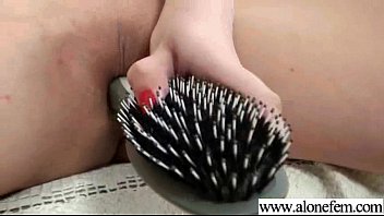 Preview 4 of Oc Sluts - Horny And Lonelt Girl Masturbate With Stuffs (stacy snake) clip-15