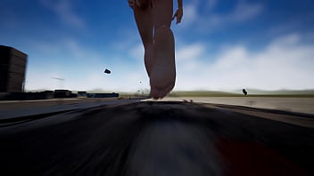 Preview 1 of Step Helps Rid - Giantess rampage in the city