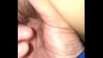 Preview 1 of Sexy Aunty Seducing Nephew - amateur wife cumming outside