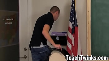 Preview 1 of Old Man Sex Girl In Beach - School twinks Patrick Kennedy and Justin Giles smooth anal