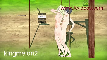 Preview 4 of Hot Lesbian Feet Worship - [Hentai-game] Mad Island game played 6