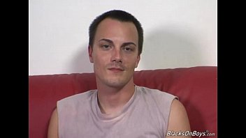 Preview 1 of Anny Savchuk - Shy white guy gets a black cock up his ass