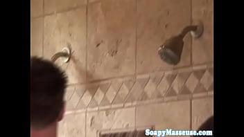 Preview 2 of Indian Bahu Rape Sex - Massage babe rubs and kisses client in shower