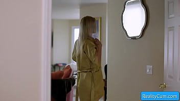 Preview 1 of Action Raped Xxx - Sexy blonde hot wife seduces her husband friend with her sexy lingerie - Cherry Kiss,  Ryan Mclane
